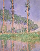 Claude Monet Poplars,Pink Effect china oil painting reproduction